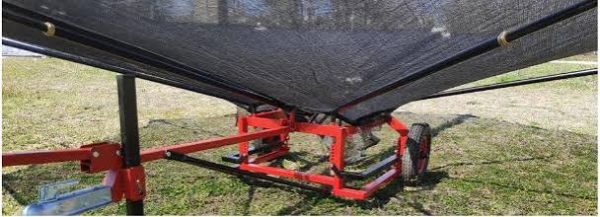 OMBRELLO AGEVOLATORE RACCOLTA OLIVE EVO 7,5 MT ALTA QUALITA' RUOTE MAGGIORATE - Rosagri.eu